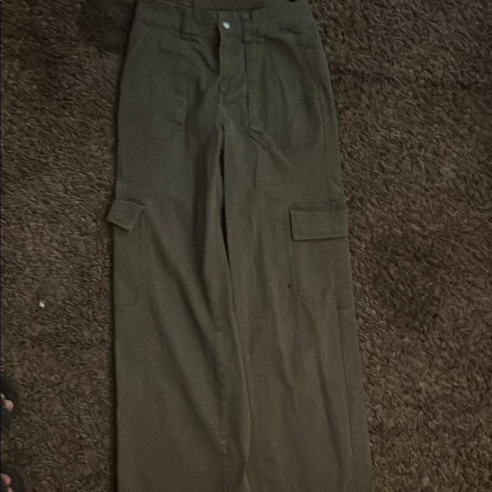Wild Fable Green Cargo Pants Utility Style